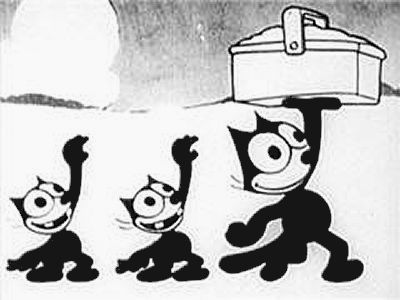 The original 1920's Felix the Cat