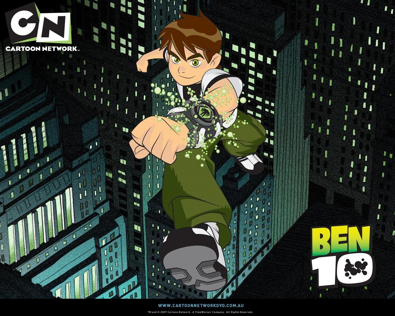 "Ben 10" desktop wallpaper number 2 (1280 x 1024 pixels)