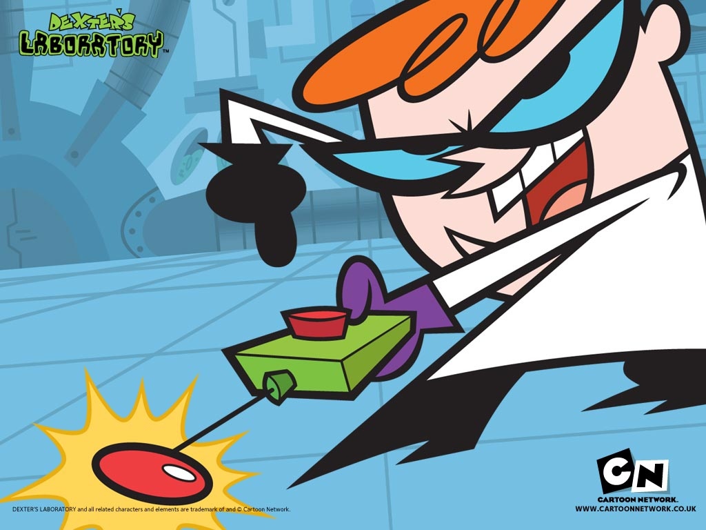 "Dexter's Laboratory" desktop wallpaper (1024 x 768 pixels)