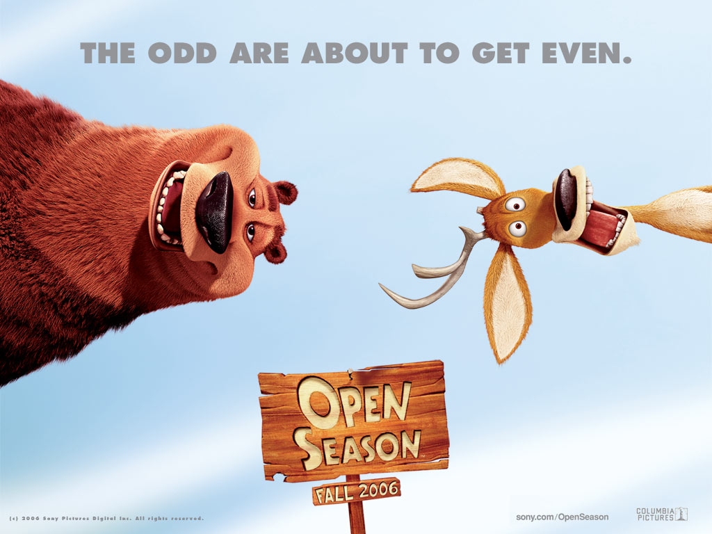 "Open Season" desktop wallpaper (1024 x 768 pixels)