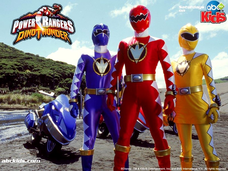 "Power Rangers Dino Thunder" desktop wallpaper number 2 (800 x 600 pixels)