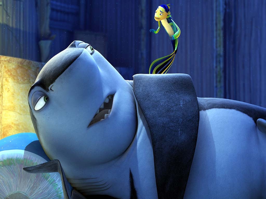 "Shark Tale" desktop wallpaper (1024 x 768 pixels)