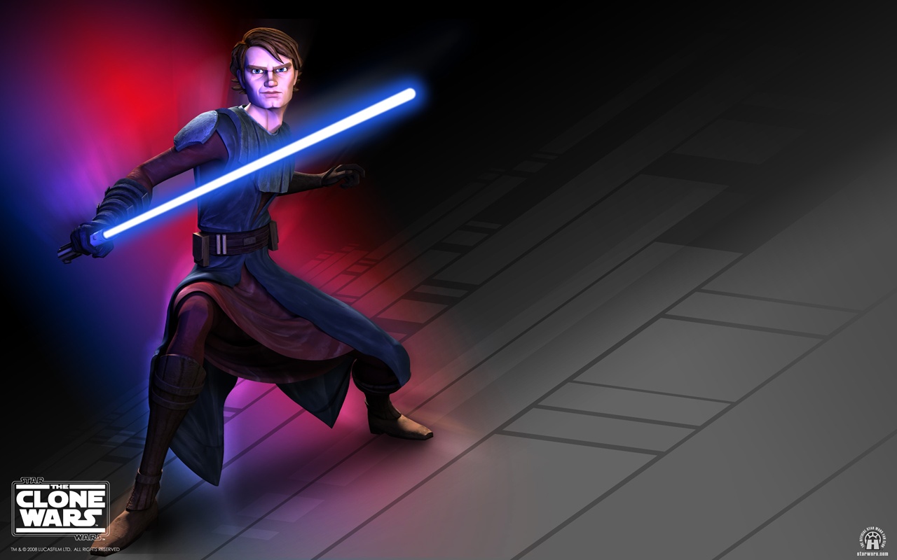 "Star Wars: The Clone Wars" desktop wallpaper (1280 x 800 pixels)