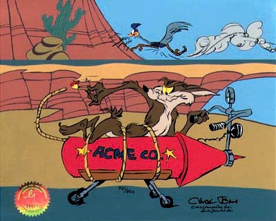 Wile E. Coyote and The Road Runner