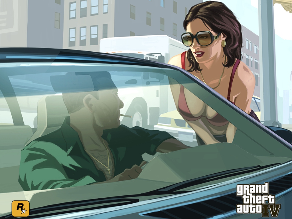 "GTA IV" desktop wallpaper number 2 (1024 x 768 pixels)